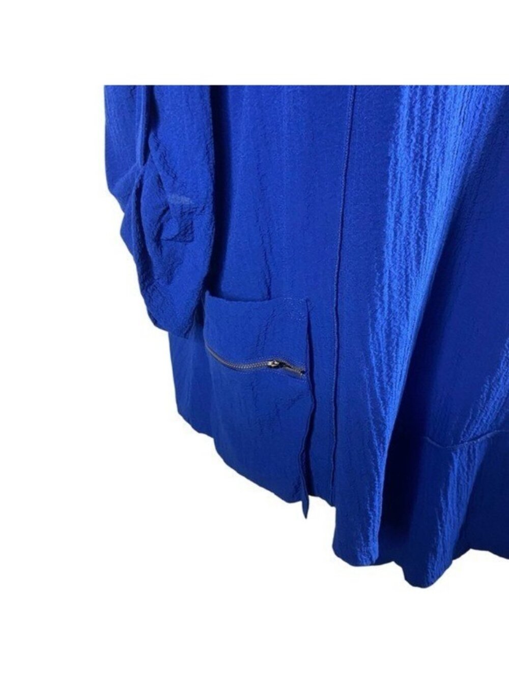 Ali Miles Tunic Top Large Blue - Picture 6 of 10